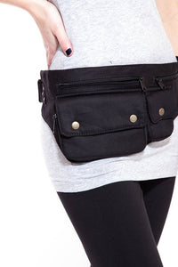 The Tourister II - A Cotton Waistpack Utility Belt