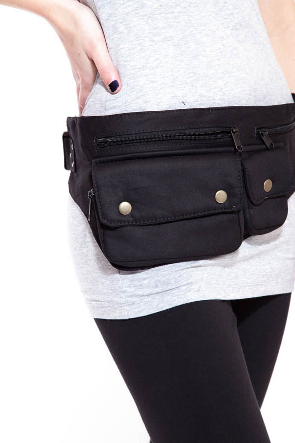 The Tourister II - A Cotton Waistpack Utility Belt
