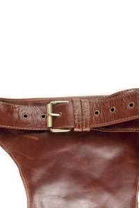 The unisex Traveller Pack - A Leather Hip  Utility Belt