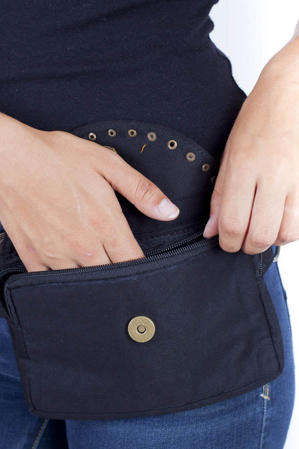 The Mini Cotton Hip Pack