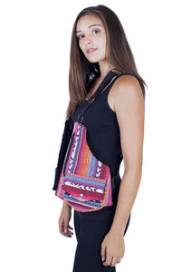 Jacquard Vest Bag