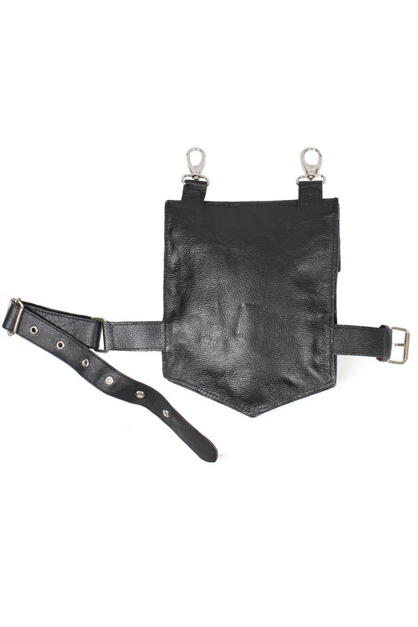 Bohemian Laser Cut Design Suede fanny pack