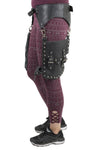 Bohemian Laser Cut Design Suede fanny pack