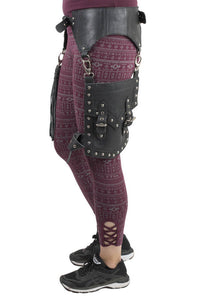 Bohemian Laser Cut Design Suede fanny pack