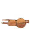 Leather Hip Belt Two Pockets
