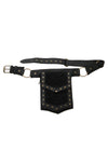 Leather and Lace Belt bag