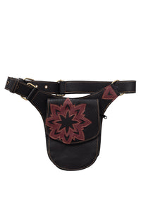 Mandala Vegan Leather Belt Bag