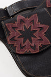 Mandala Vegan Leather Belt Bag