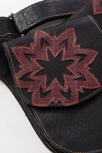 Mandala Vegan Leather Belt Bag