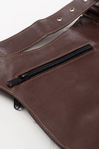 Mandala Vegan Leather Belt Bag