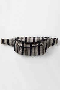 Rustic Stripe Oversize Fanny Pack