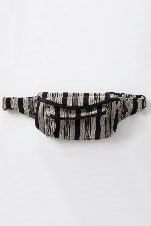 Rustic Stripe Oversize Fanny Pack
