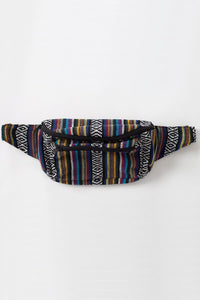 Rustic Stripe Oversize Fanny Pack