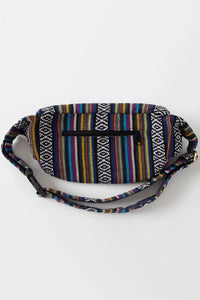 Rustic Stripe Oversize Fanny Pack