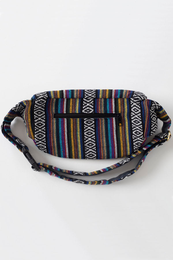 Rustic Stripe Oversize Fanny Pack