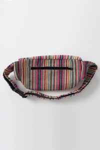 Rustic Stripe Oversize Fanny Pack