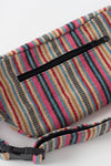 Rustic Stripe Oversize Fanny Pack