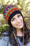 Hand Knit Woolen Fiesta beanie