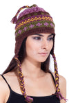 Hand Knit Woolen Fiesta beanie