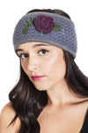 Petal Kiss Winter fleece lined Headband