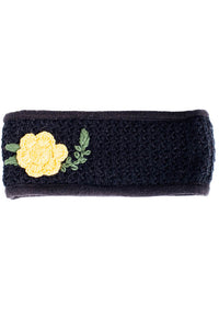 Petal Kiss Winter fleece lined Headband