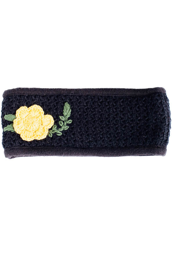 Petal Kiss Winter fleece lined Headband