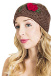 Petal Kiss Winter fleece lined Headband