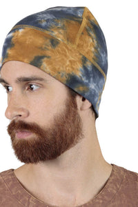 Organic Cotton Fleece Winter Tie Dye Beanie