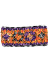Scrunchy Petals Knitted Headband
