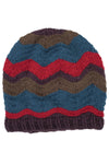 Groovey Stripes Funky Slouchy Beanie