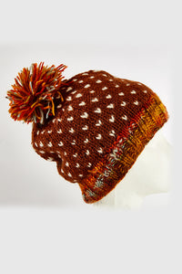 Tiny Hearts Tiedye Pom Beanie