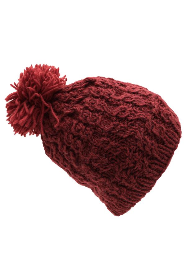 Wool PomPom Hat