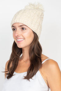 Wool PomPom Hat