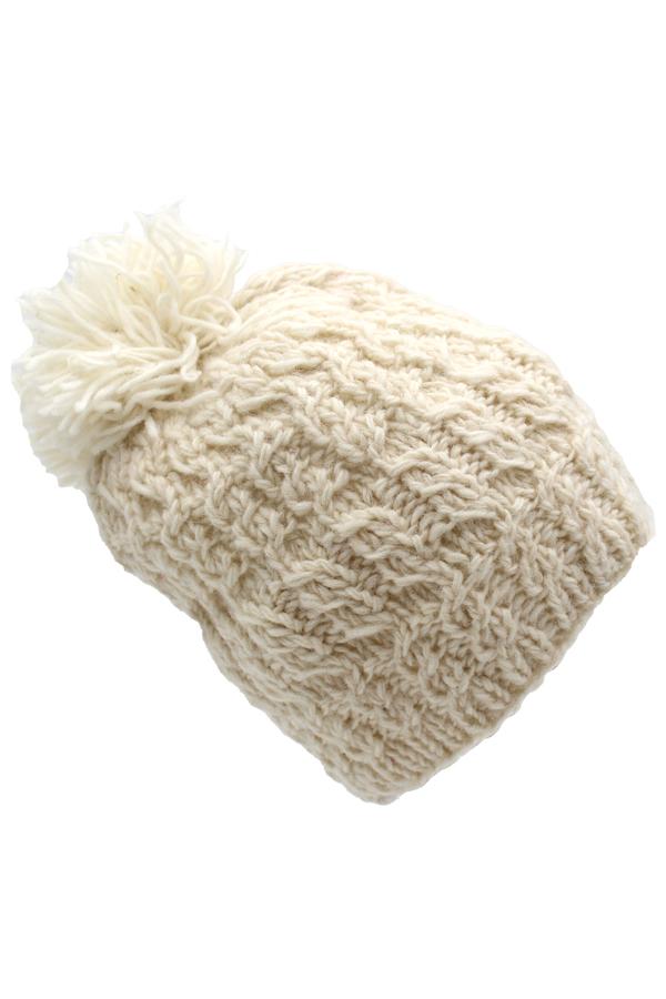 Wool PomPom Hat