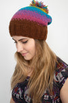 Blurred Lines Pom Beanie
