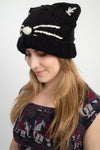 Knit Kitty Cat Beanie