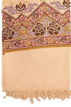 Artistic Design Cotton Tapestry Wall Hanging-Cream-OneSize