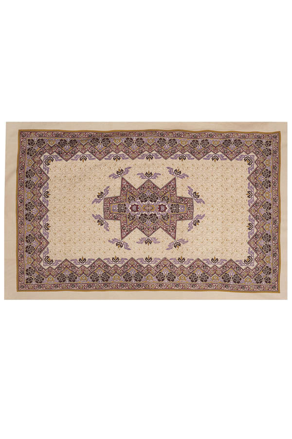 Artistic Design Cotton Tapestry Wall Hanging-Cream-OneSize
