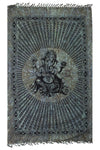 Ganesha Brings Om Stonewashed Tapestry