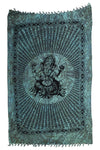 Ganesha Brings Om Stonewashed Tapestry