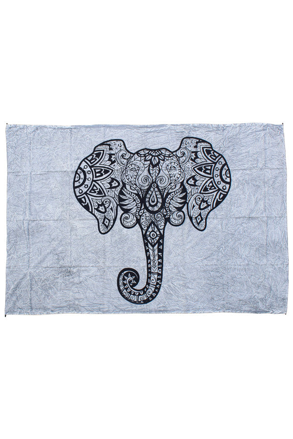 Elephant Mandala Tapestry