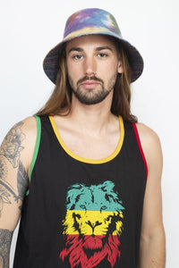 Tie-Dye Reversible Bucket Hat