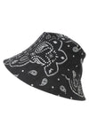 Bandana Print Reversible Bucket Hat