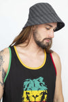 Bandana Print Reversible Bucket Hat
