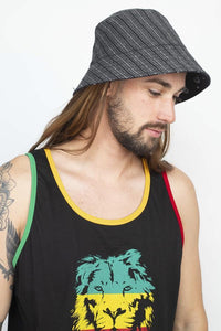 Bandana Print Reversible Bucket Hat