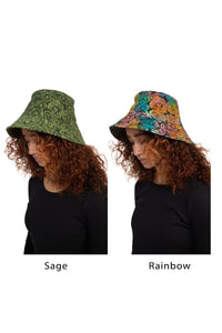 Mushrooms Print Bucket Hat