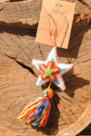 Embroidered Felt Boho Ornaments