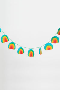 Rainbow Felt Garland