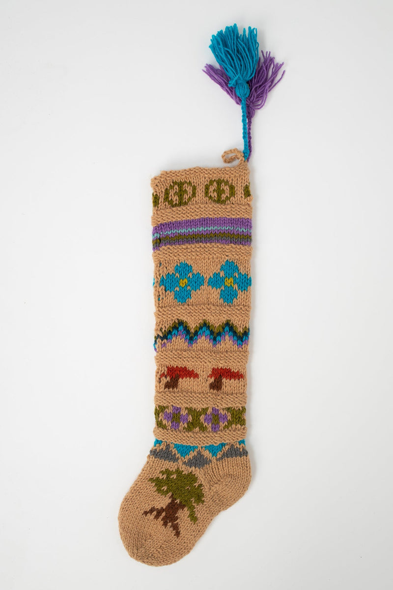 Fair Isle Knit Stocking