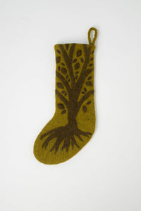 Mystical Felt Holiday Stocking